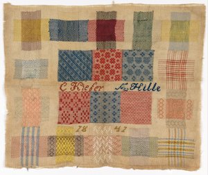Darning sampler